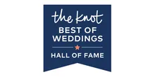 The Knot Best of Weddings Hall of Fame logo
